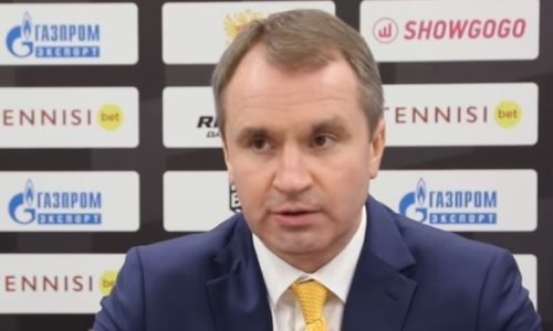 Видео послематчевой пресс-конференции игры ВХЛ «Динамо» Санкт-Петербург — «Сарыарка» 2:1