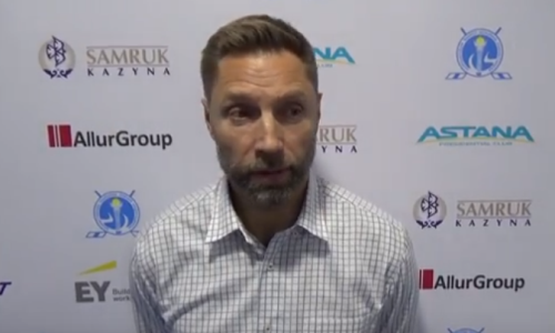 Видео послематчевой пресс-конференции игр чемпионата РК «Номад» — «Бейбарыс» 2:3 Б, 1:0