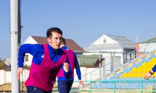 Видео предыгровой тренировки «Акжайыка» в Атырау