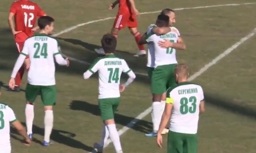 Видео гола Аденидже матча Премьер-Лиги «Атырау» — «Акжайык»