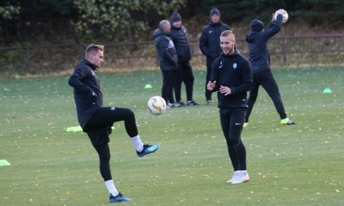 Фоторепортаж с предыгровой тренировки «Яблонца» перед матчем Лиги Европы с «Астаной»