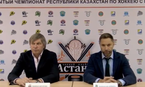 Видео послематчевой пресс-конференции игр чемпионата РК «Астана» — «Бейбарыс» 2:3, 2:6