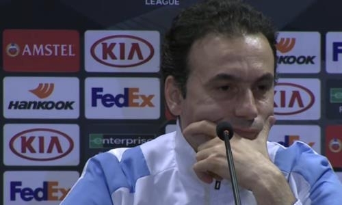 Видео предматчевой пресс-конференции Бабаяна игры Лиги Европы «Яблонец» — «Астана»