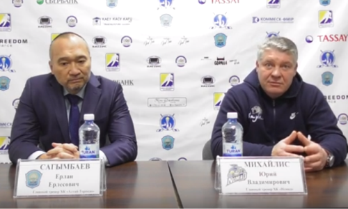Видео послематчевой пресс-конференции игр чемпионата РК «Алтай-Торпедо» — «Номад» 2:0, 4:3 Б