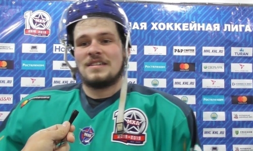 Данил Третьяковский: «В конце выстояли в меньшинстве и в овертайме заслуженно победили»