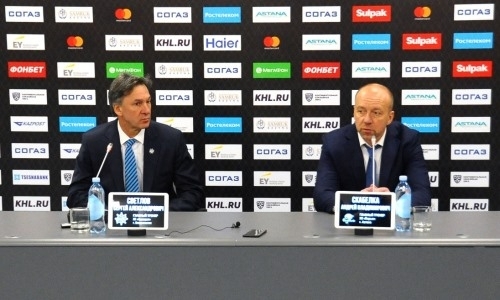 Видео послематчевой пресс-конференции игры КХЛ «Барыс» — «Адмирал» 2:0