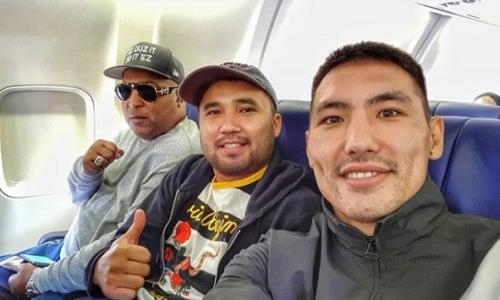 Алимханулы отправился в Техас на свой второй бой в США