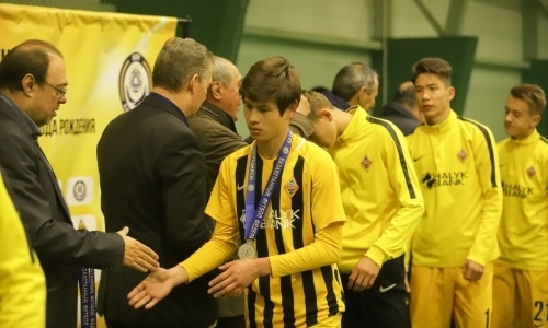 В Академии «Кайрата» прошло награждение финалистов чемпионата Казахстана до 2000 года рождения