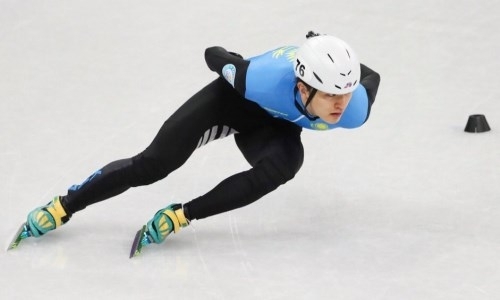 Ажгалиев с рекордом Казахстана выиграл «серебро» на этапе Кубка мира по шорт-треку 
