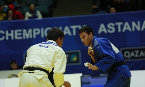 Завершился второй день чемпионата Казахстана по дзюдо