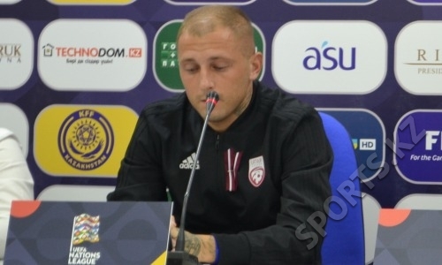 Латвийский форвард назвал лучших игроков сборной Казахстана перед матчем Лиги наций