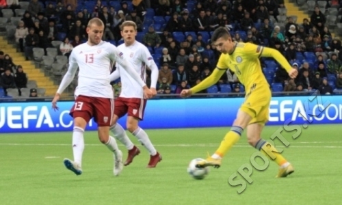 29 ударов и не смогли победить. Статистика матча Лиги наций Казахстан — Латвия