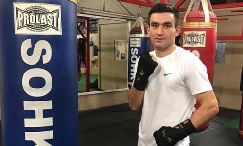 Видео тренировок казахстанского нокаутера в США