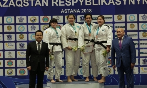 Результаты третьего соревновательного дня чемпионата Казахстана по дзюдо
