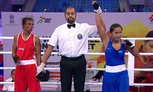 Чемпионка Азии из Казахстана выиграла второй бой на чемпионате мира-2018
