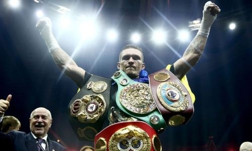 Менеджер Усика озвучил дату его дебюта и боя с Джошуа в весе Дычко