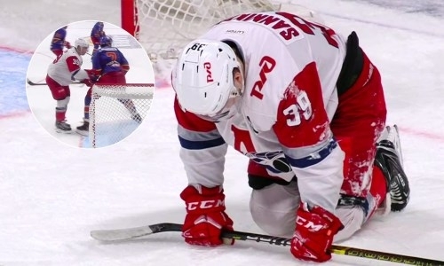 Защитник «Йокерита» пропустит матч с «Барысом» из-за дисквалификации за удар клюшкой между ног