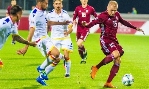 Сенсационный результат зафиксирован в матче соперников сборной Казахстана — Андорры и Латвии