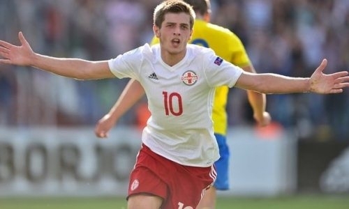 Лидер сборной Грузии игрой против Казахстана привлек внимание больших клубов