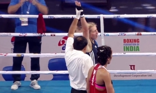 Казахстанка проиграла чемпионке мира в четвертьфинале ЧМ-2018