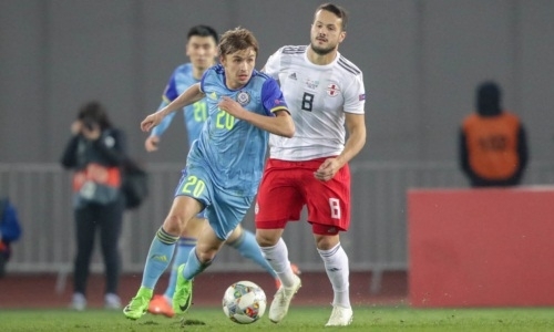 «Астана» интересуется игроком сборной Казахстана