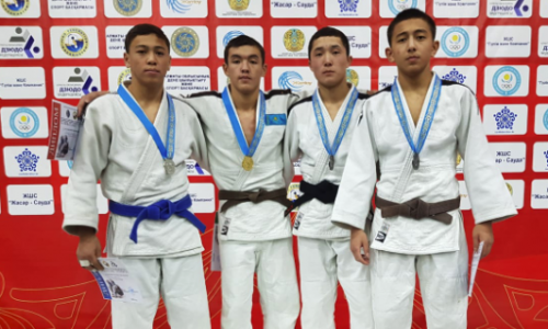 Дзюдоисты из Степногорска стали призерами международного турнира