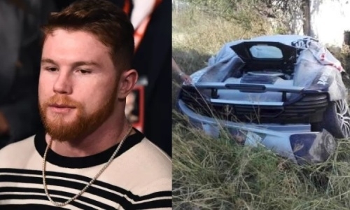 «Вдребезги». Дорогая машина «Канело» попала в аварию после его победы над Головкиным