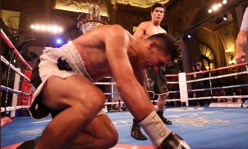 Видео боя с тремя нокдаунами и нокаутом, или Как Елеусинов уничтожил никарагуанца