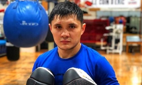 Небитый казахстанский нокаутер продолжает тренировки в Канаде