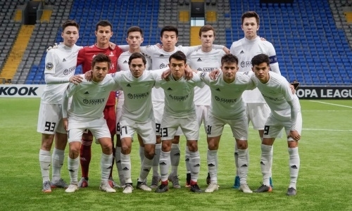 Заявка «Астаны» на ответный матч в Юношеской лиге УЕФА с загребским «Динамо»