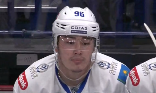 Шайба Асетова в матче «Йокерит» — «Барыс» вошла в ТОП-10 лучших голов недели КХЛ