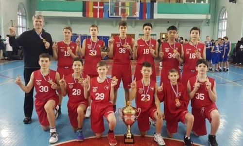 Казахстанская команда уверенно победила в первом туре Европейской юношеской лиги