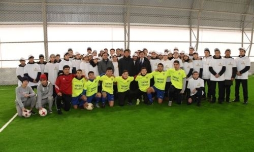 На бывшем школьном пустыре в Алматы построили спорткомплекс