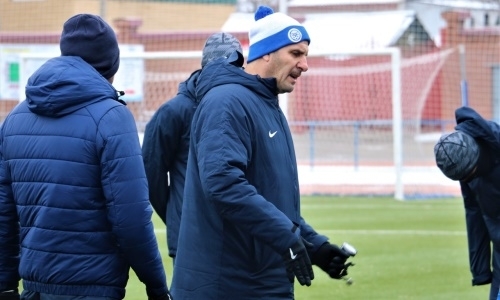 Фоторепортаж с предыгровой тренировки «Иртыша»