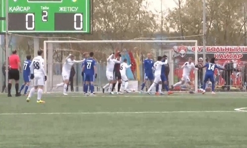 Видео гола Садовничего матча Премьер-Лиги «Кайсар» — «Жетысу»