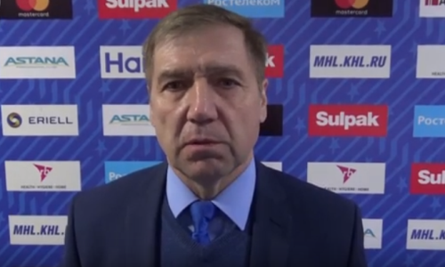 Видео послематчевой пресс-конференции игр МХЛ «Снежные Барсы» — «Белые Медведи» 2:3 Б, 2:1 ОТ