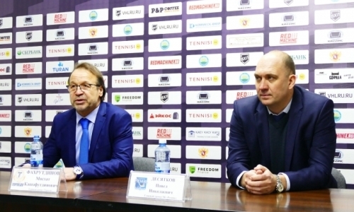 Видео послематчевой пресс-конференции игры ВХЛ «Торпедо» — «Рязань» 2:1 Б