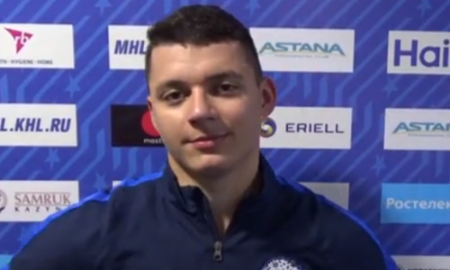 «Буду работать больше». Нападающий «Снежных Барсов» — о дебюте в МХЛ