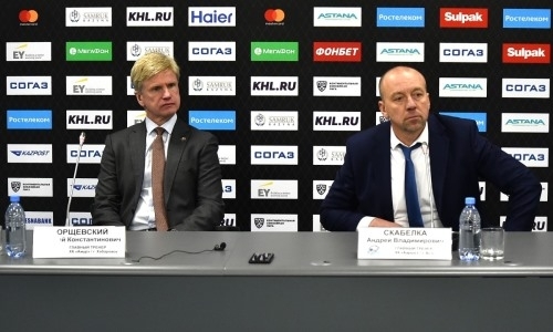 Видео послематчевой пресс-конференции игры КХЛ «Барыс» — «Амур» 5:6