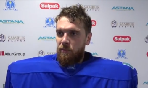 Видео послематчевых комментариев голкиперов игры чемпионата РК «Номад» — «Горняк» 1:2