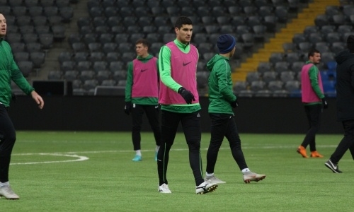 Фоторепортаж с тренировки «Атырау» в Астане