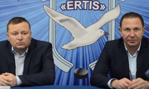 Видео послематчевой пресс-конференции игр чемпионата РК «Иртыш» — «Кулагер» 3:2 Б, 2:1 Б