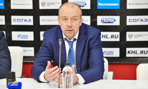 Видео послематчевой пресс-конференции игры КХЛ «Локомотив» — «Барыс» 5:3