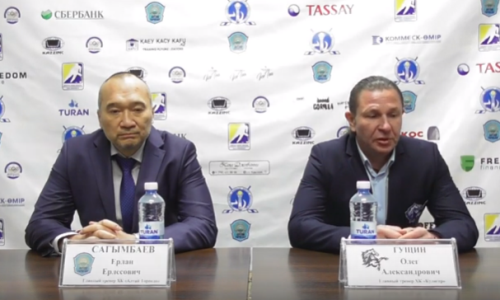 Видео послематчевой пресс-конференции игр чемпионата РК «Алтай-Торпедо» — «Кулагер» 8:4, 5:1