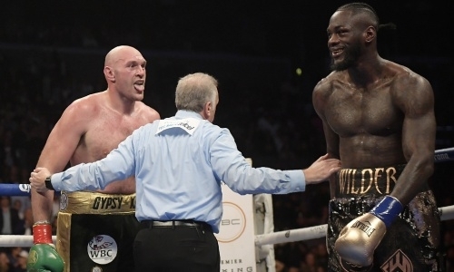 Фьюри и Уайлдер сделали заявление о втором бое после неожиданного итога поединка в весе Дычко