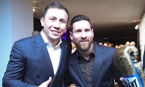 «Двойной инфаркт!». Фото Головкина с Месси сравнили с Мохаммедом Али и Пеле