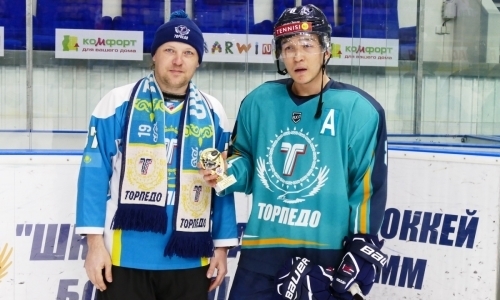 Экс-хоккеист «Барыса» стал лучшим игроком «Торпедо» в ноябре