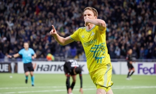 Томасов вошел в ТОП-3 «Астаны» по количеству голов за сезон