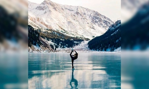 Казахстанской фигуристке катавшейся на БАО, сделали предупреждение