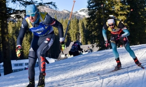 Казахстанские биатлонисты приняли участие в спринте Кубка Мира в Поклюке